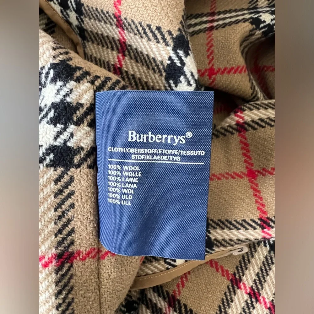Vintage Burberry Long Kensington Heritage Trench Coat Wool Liner Men’s 42 Long - Picture 11 of 11